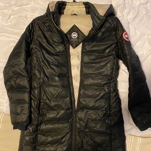 Canada goose camp down hooded jacket